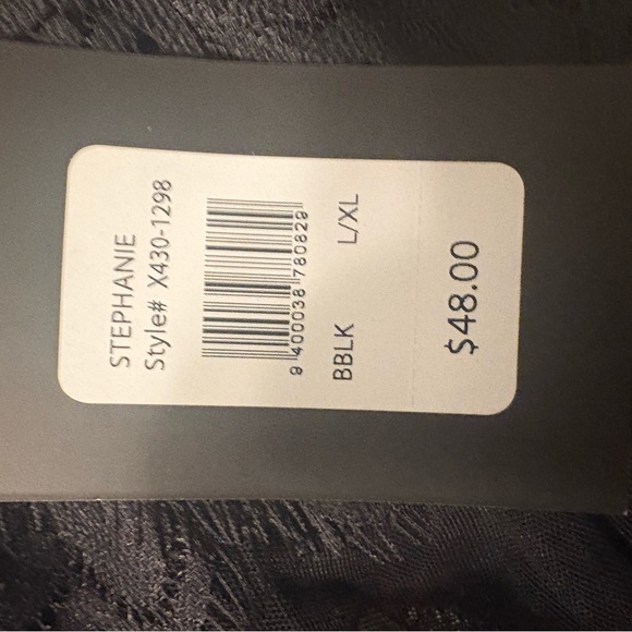 Frederick's of Hollywood Sheer Black Lace Robe Set NWT - Picture 7 of 8